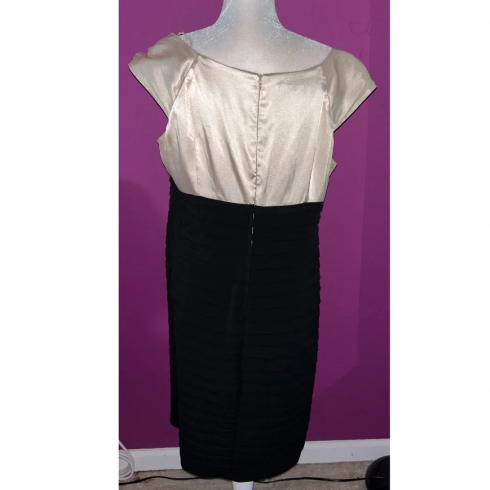 Collection dress barn elegant satin dress - Picture 4 of 7